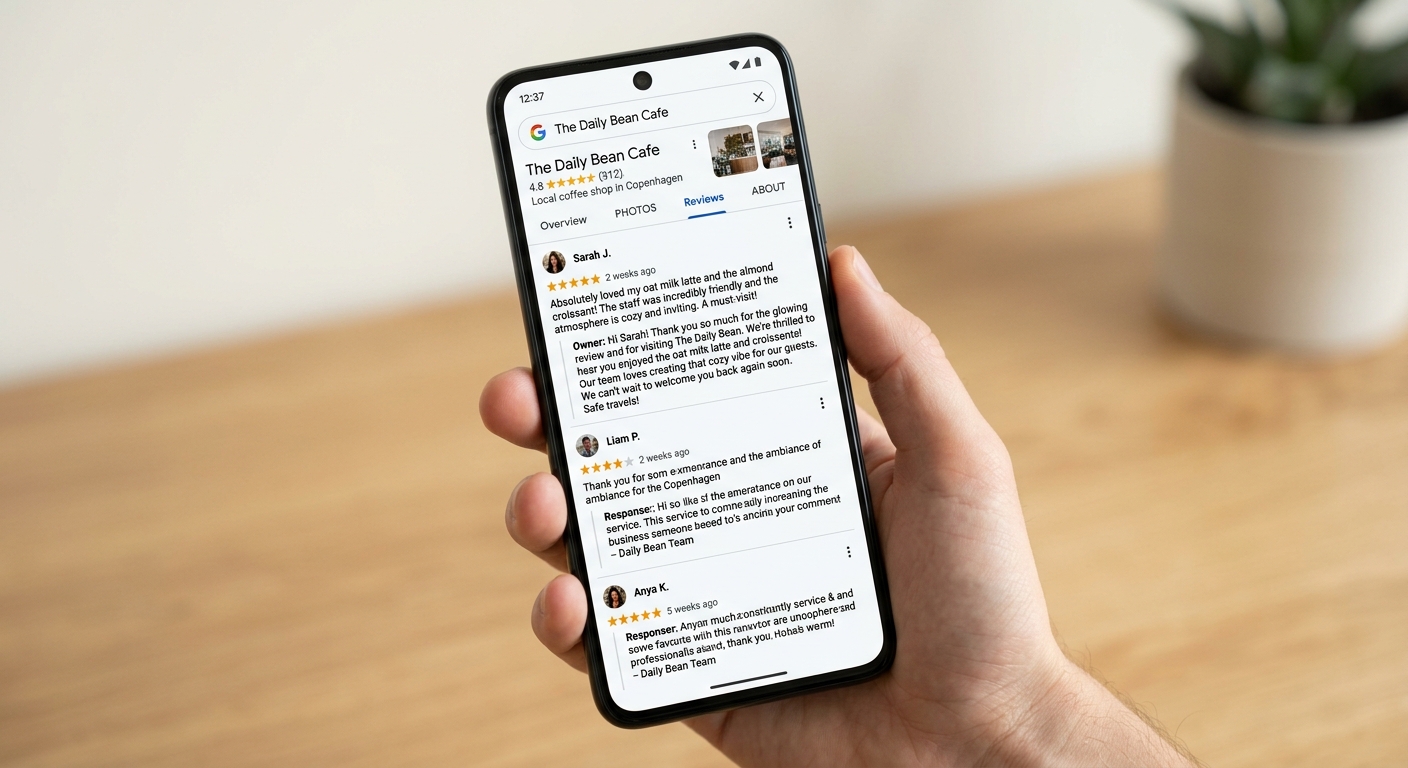 Авто-ответы на отзывы