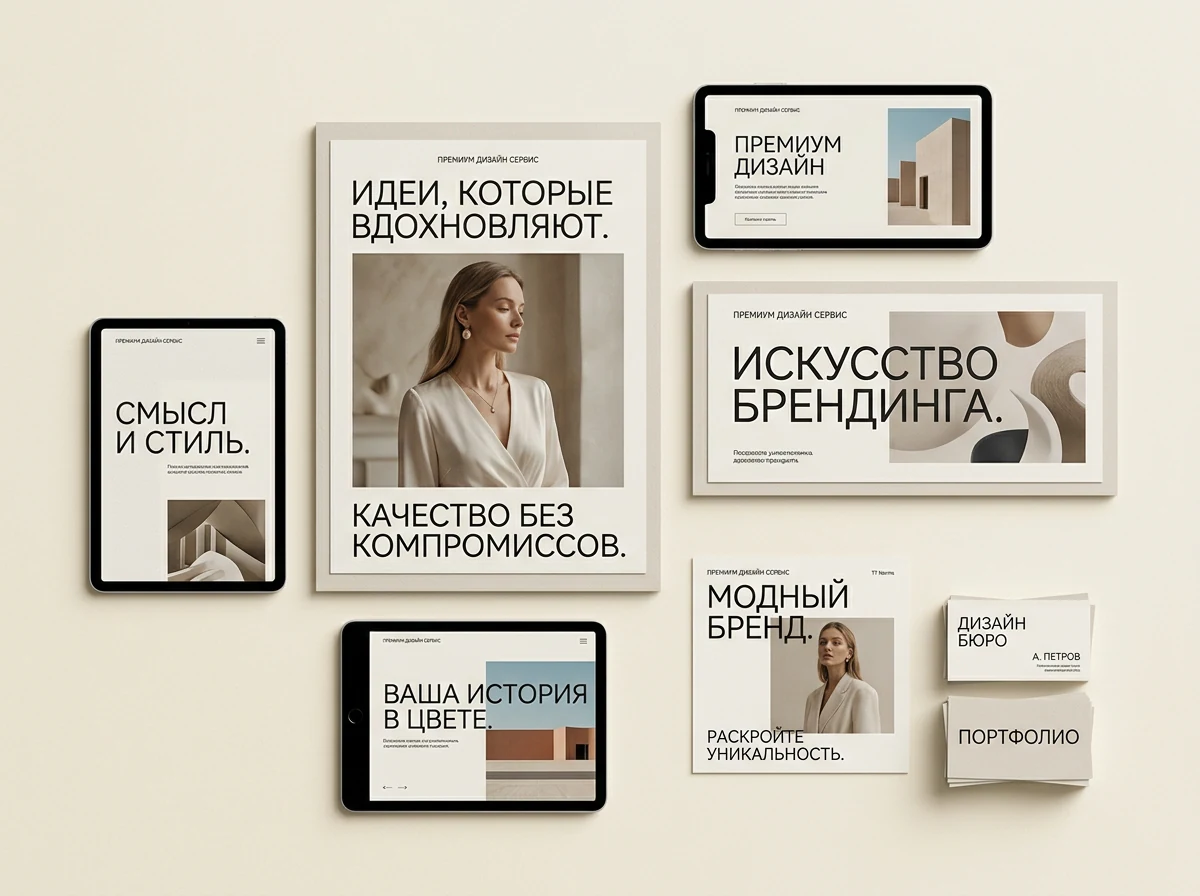 Дизайн рекламных материалов