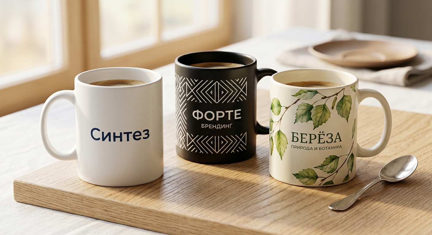 Подушка с принтом