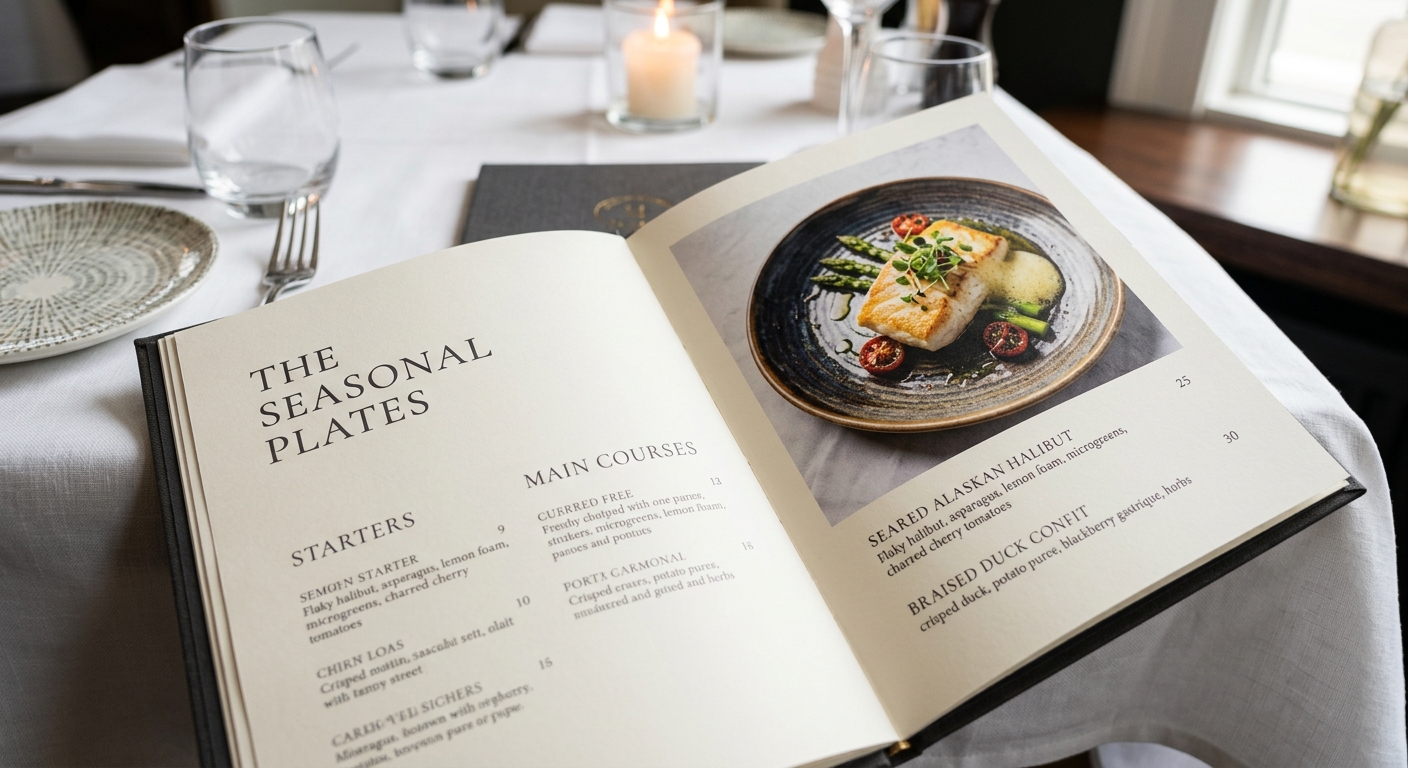 Меню под ключ