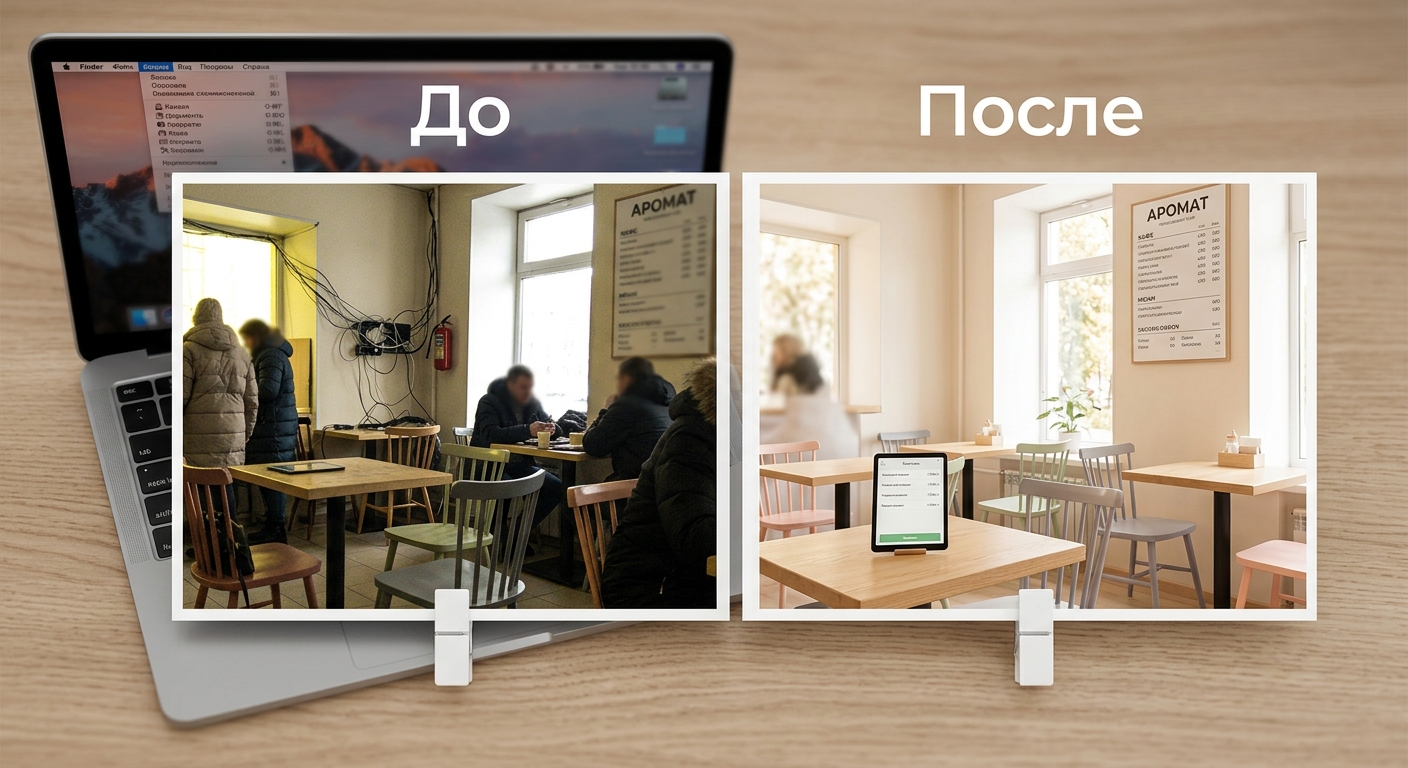 Обработка фото с телефона