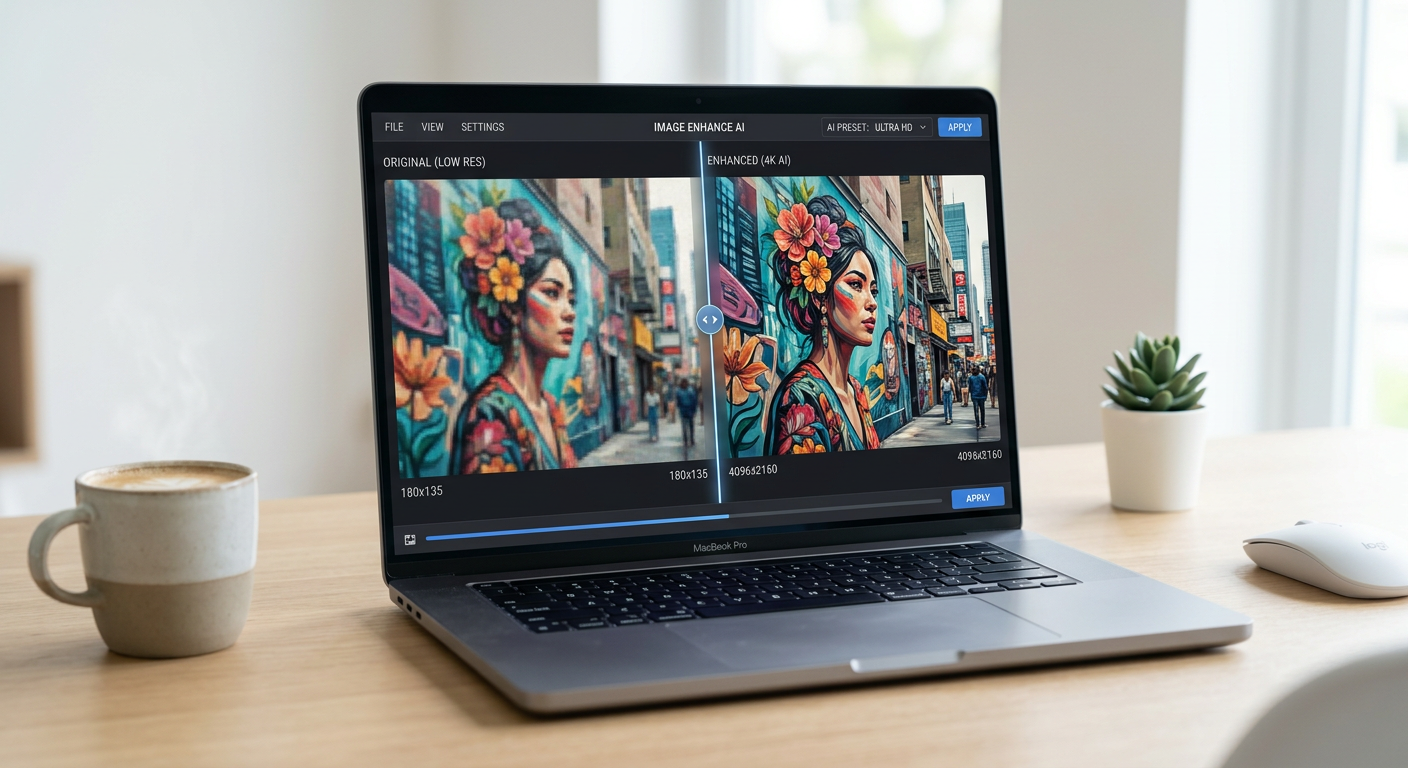 Апскейл и улучшение фото