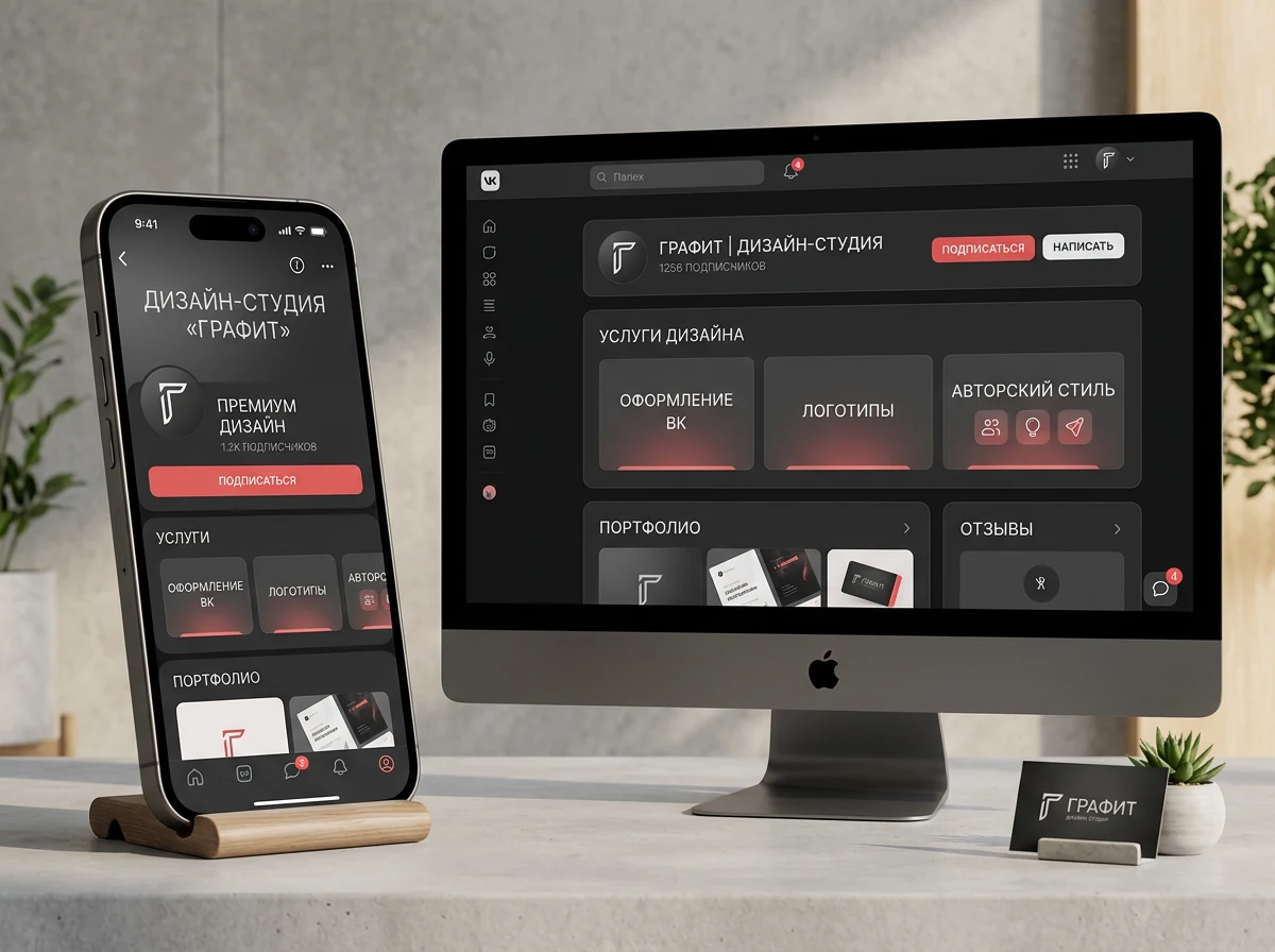 Оформление сообщества ВКонтакте