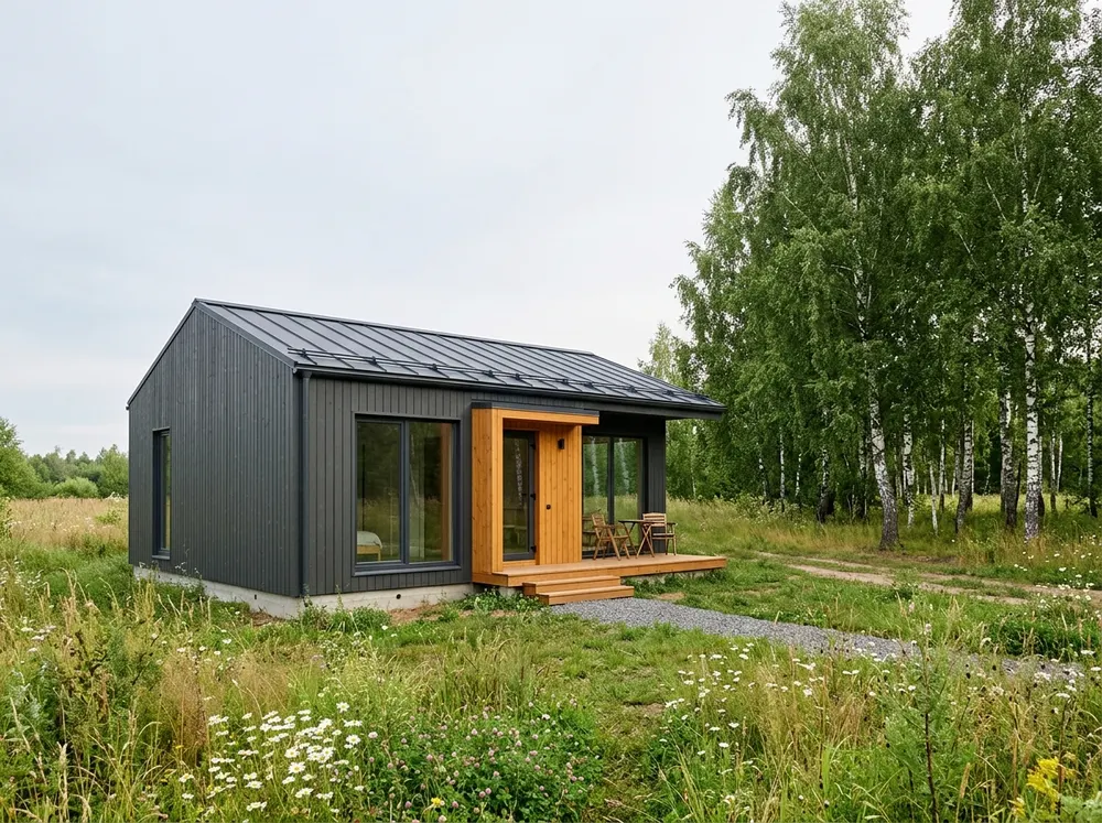 Дом «Шаня», каркас, 84 м²